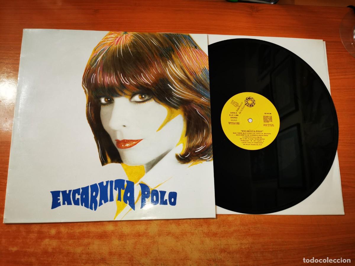 Discos de vinilo: ENCARNITA POLO LP VINILO PROMO DEL A&Ntilde;O 1988 CON ENCARTE CONTIENE 6 TEMAS