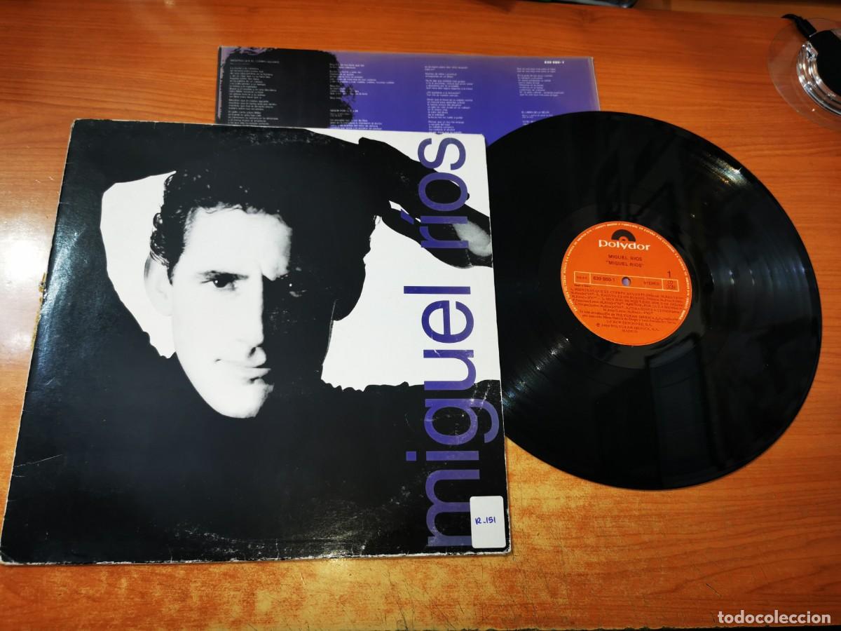 Discos de vinilo: MIGUEL RIOS Miguel Rios LP VINILO DEL A&Ntilde;O 1989 CON ENCARTE CONTIENE 10 TEMAS