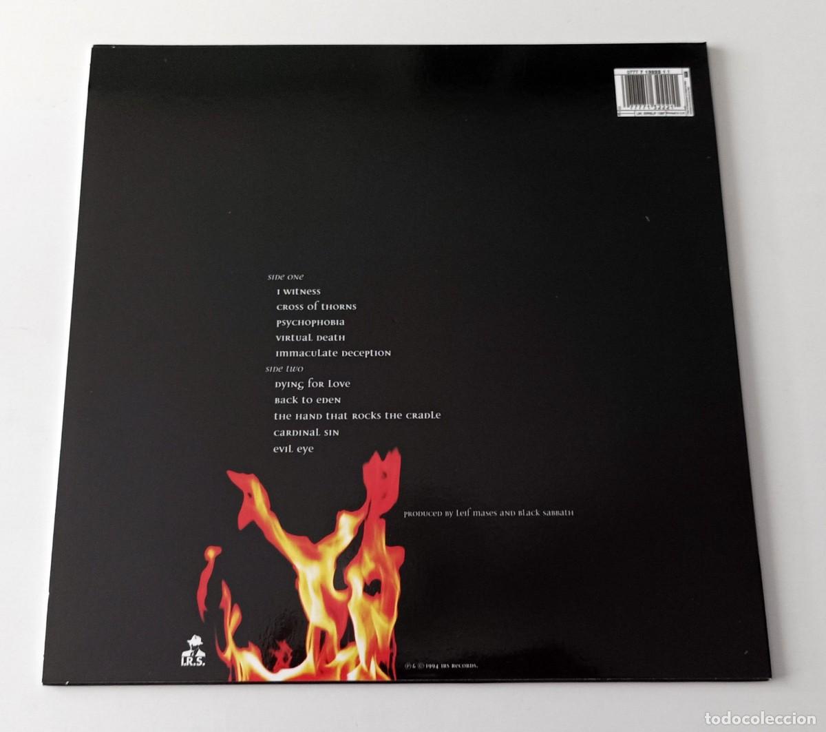 Discos de vinilo: LP BLACK SABBATH - CROSS PURPOSES - Foto 2
