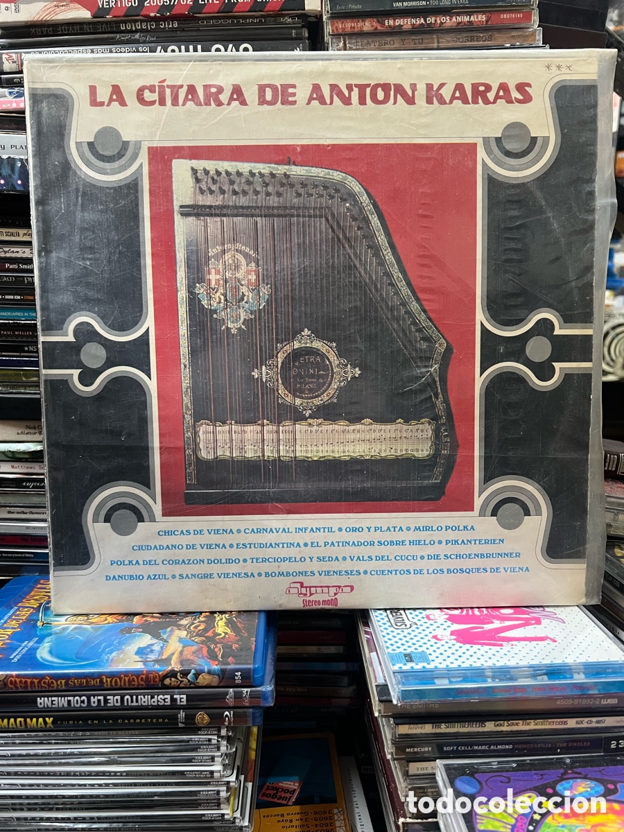 Discos de vinilo: La c&iacute;tara de Anton Karas