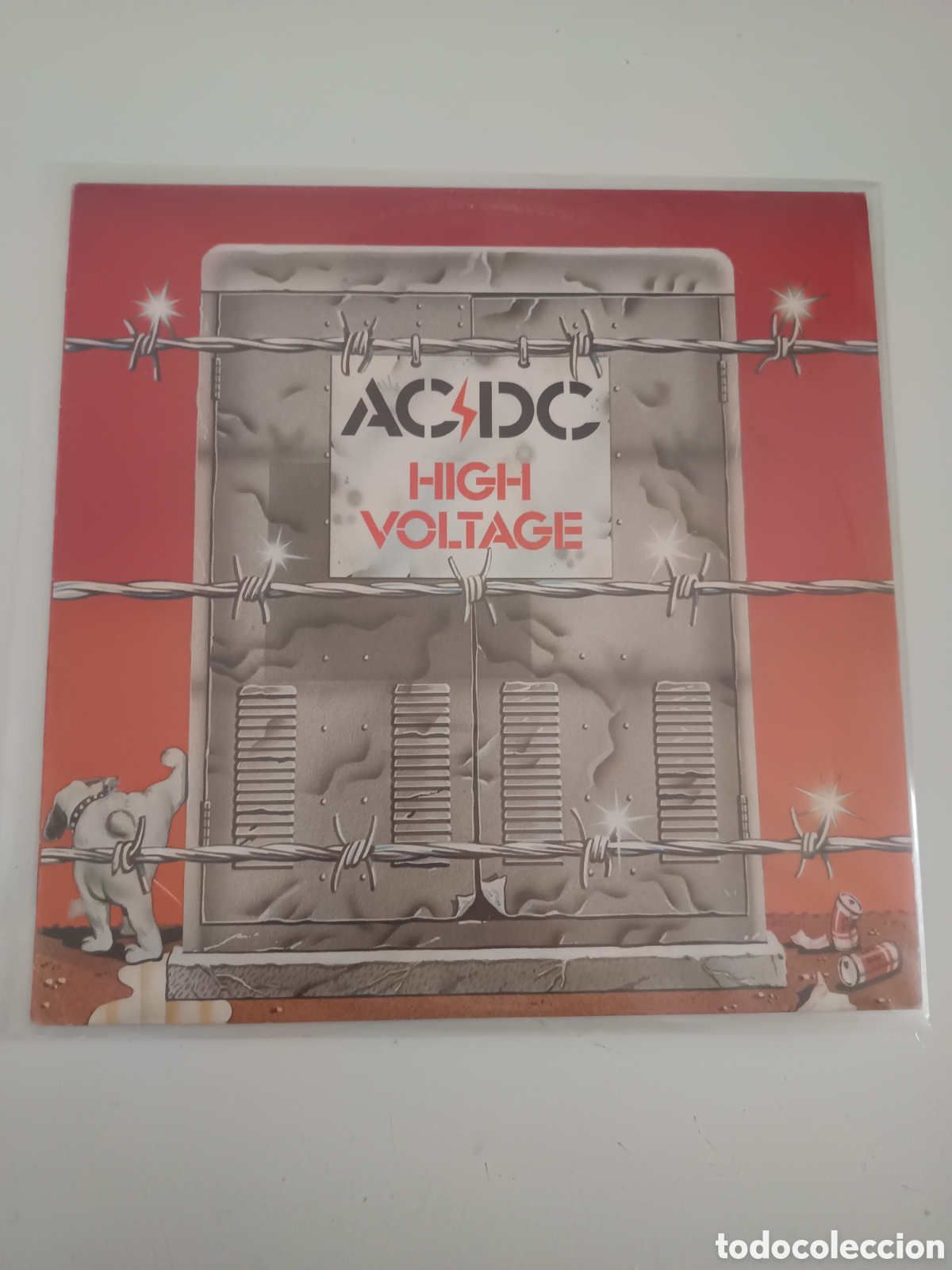 Discos de vinilo: AC/DC High Voltaje APLP 009 Australia LP Near Mint