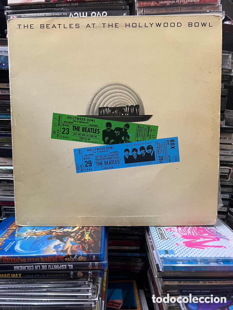 Discos de vinilo: The beatles at the Hollywood bowl