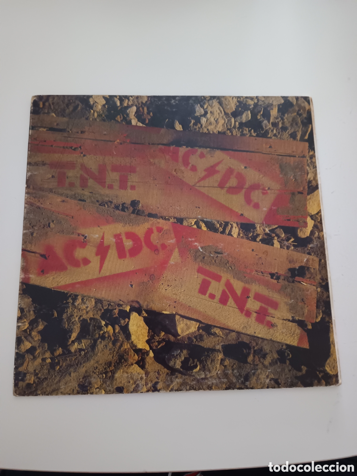 Discos de vinilo: AC/DC T.N.T APLPA 016 Australia 1975 EMI Australia Blue Label