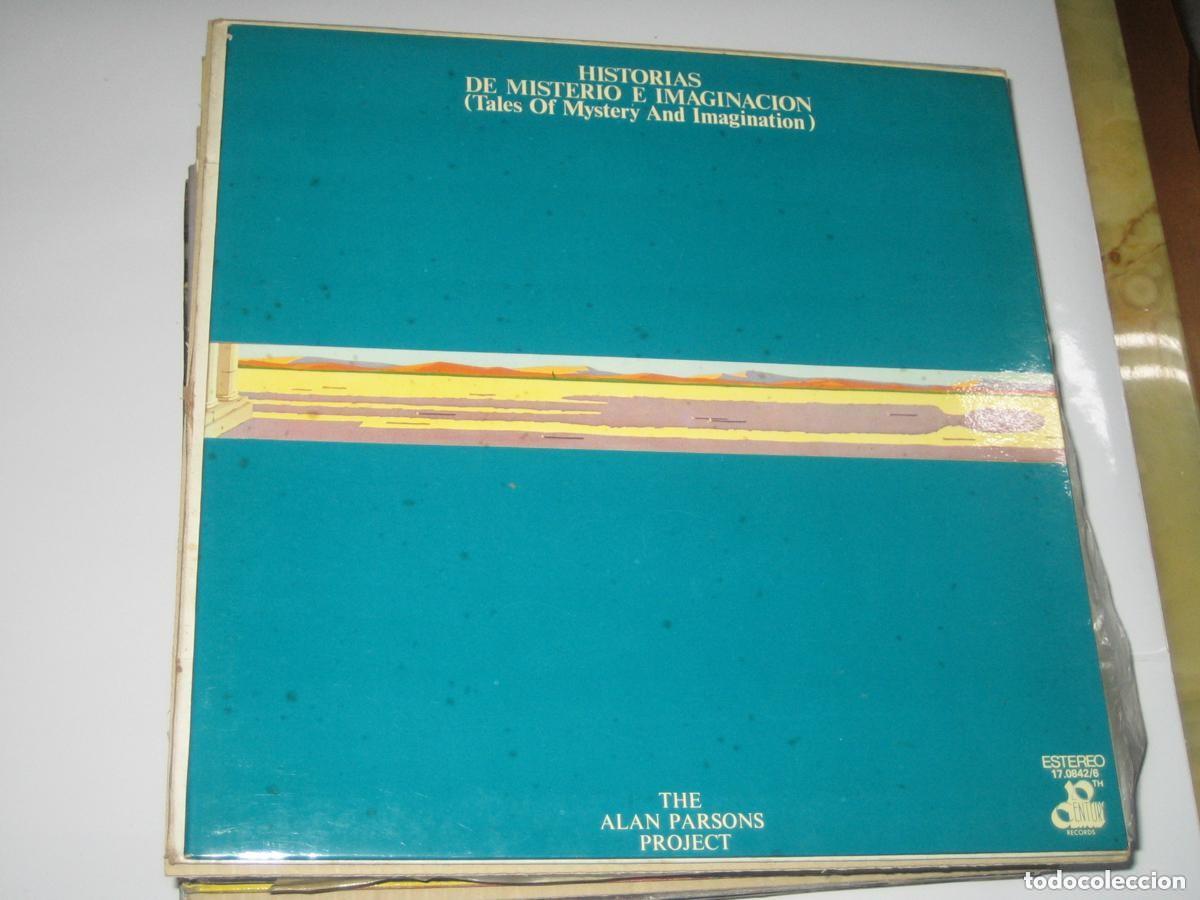 Discos de vinilo: THE ALAN PARSONS PROJECT - HISTORIAS DE MISTERIO E IMAGINACION..LP DE 1976 -DE CENTURY - ESPA&Ntilde;OL -