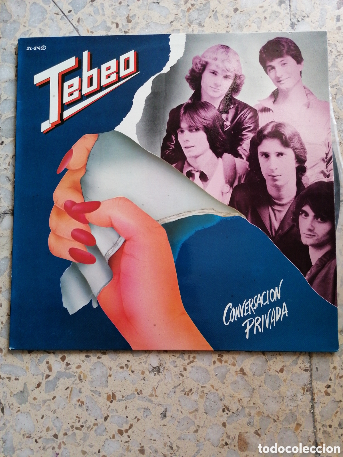 Discos de vinilo: TEBEO CONVERSACION PRIVADA 1981 ESPA&Ntilde;A PROMO