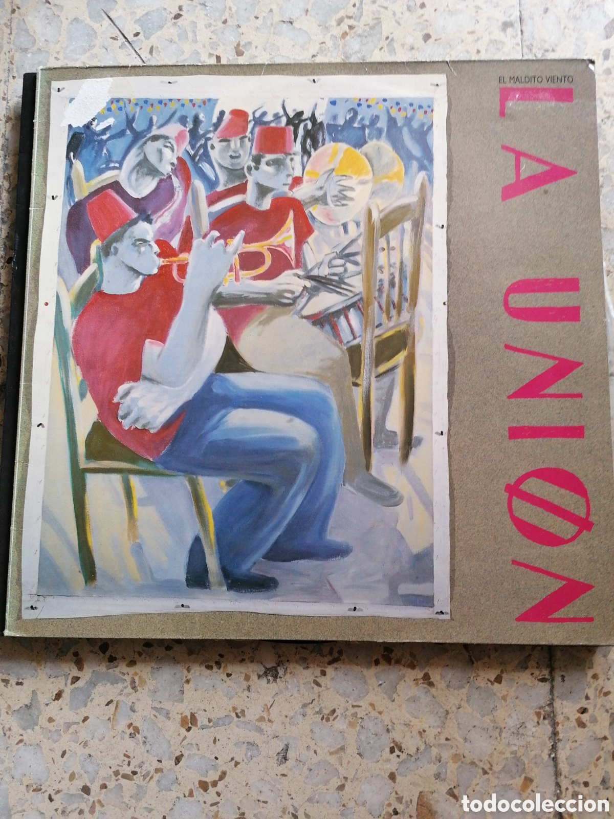 Discos de vinilo: LP LA UNION EL MALDITO VIENTO 1985 ESPA&Ntilde;A DISCO EX