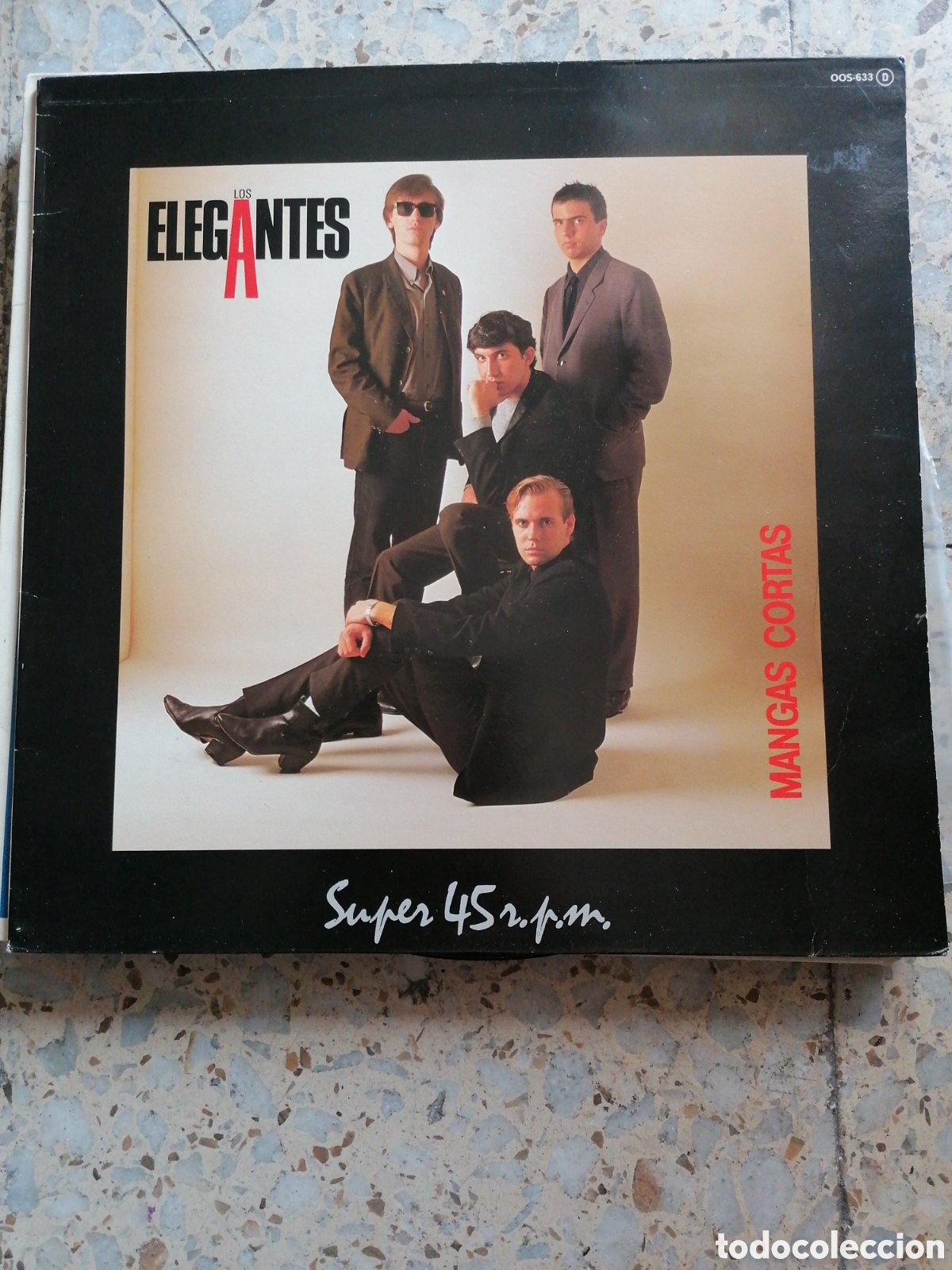 Discos de vinilo: MAXI SINGLE 12&rdquo; LOS ELEGANTES MANGAS CORTAS 1984 ESPA&Ntilde;A