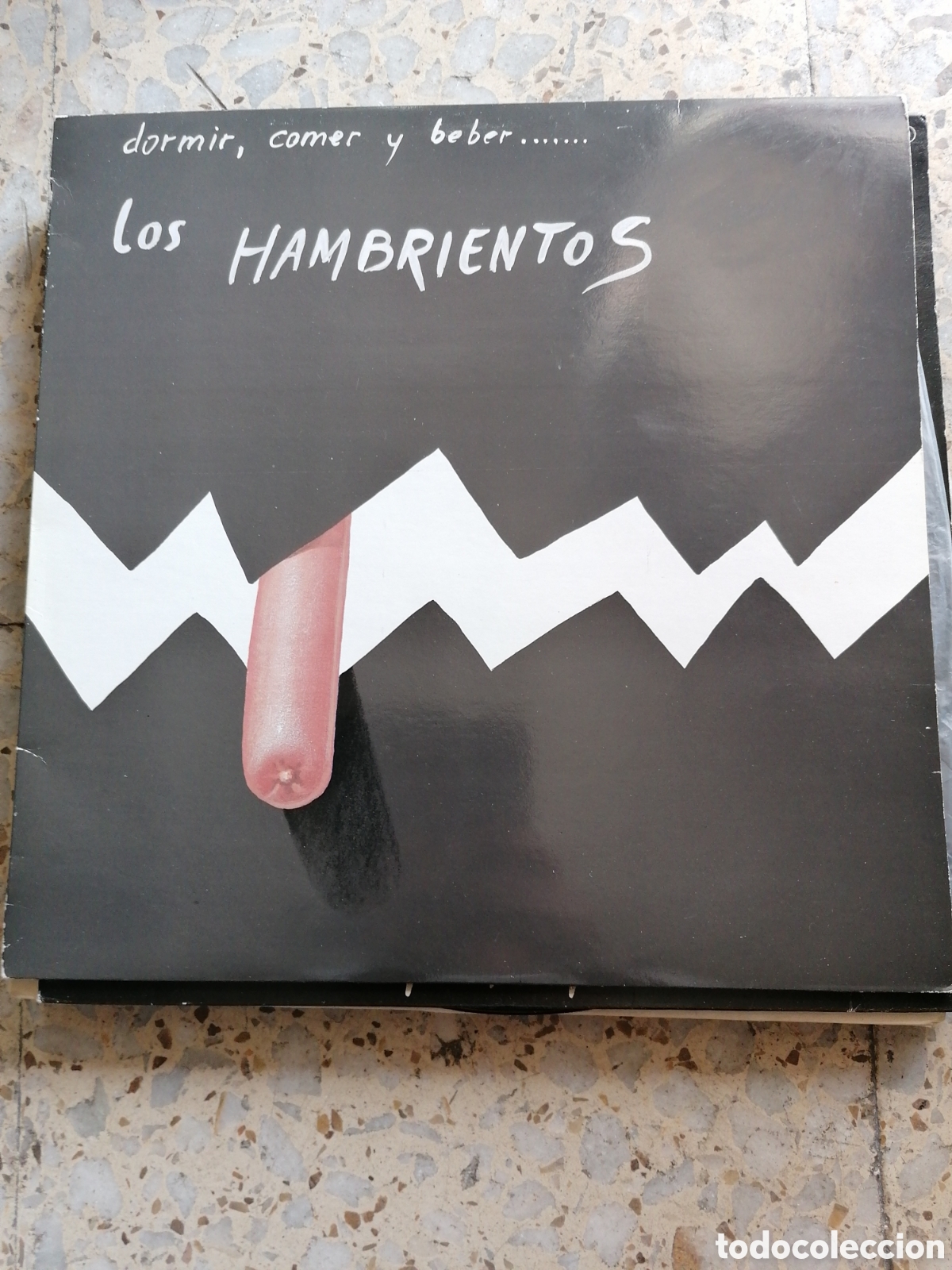 Discos de vinilo: MAXI SINGLE 12 LOS HAMBRIENTOS DORMIR COMER Y BEBER 4 TEMAS 1989 FIRMADO