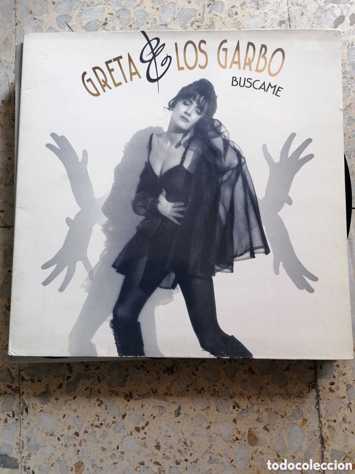 Discos de vinilo: LP GRETA Y LOS GARBO BUSCAME 1993 PORTADA DOBLE