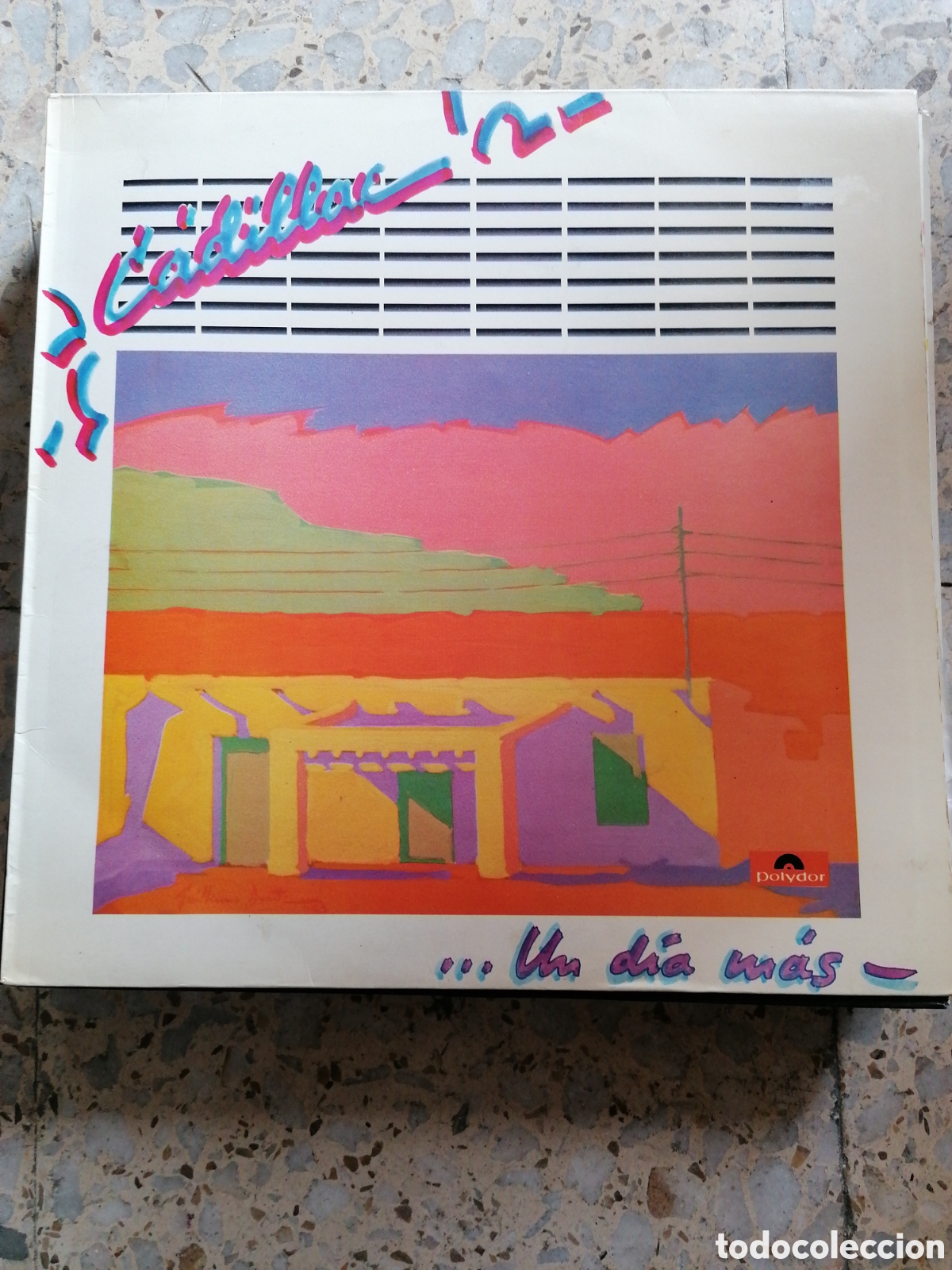 Discos de vinilo: LP CADILLAC UN DIA MAS 1983 INSERT EX