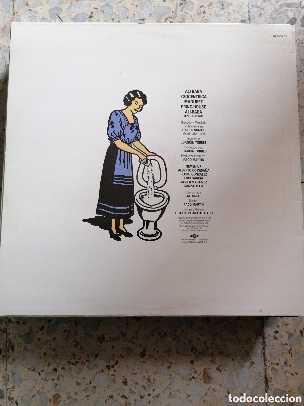 Discos de vinilo: LP SEMEN UP MADUREZ 1989 EX - Foto 2
