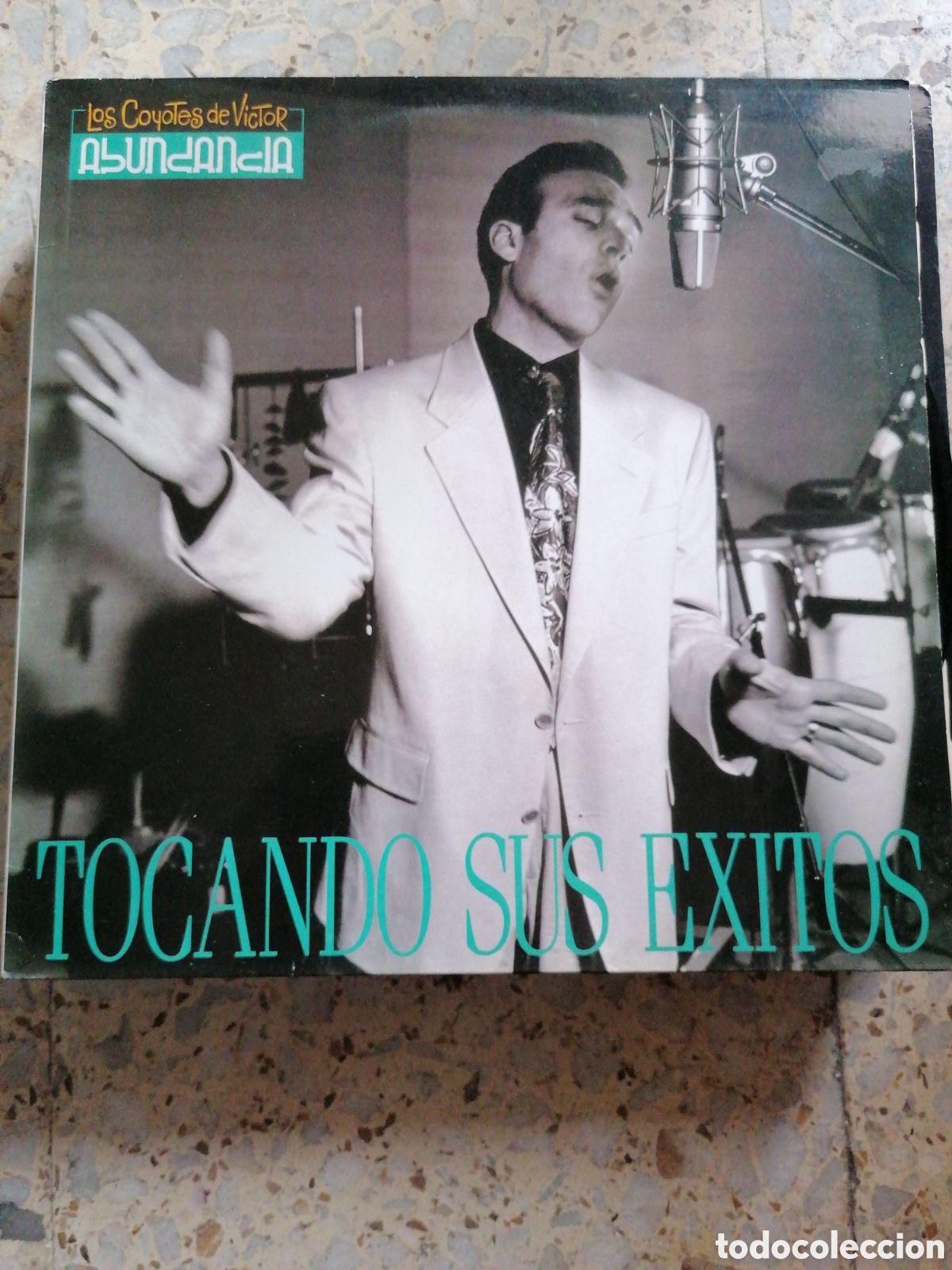 Discos de vinilo: LP LOS COYOTES DE VICTOR ABUNDANCIA TOCANDO SUS EXITOS 1991