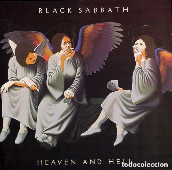 Discos de vinil: BLACK SABBATH - HEAVEN AND HELL ..LP DE VERTIGO - ESPA&Ntilde;A - 1990 - REEDICION - COMPLETAMENTE NUEVO.