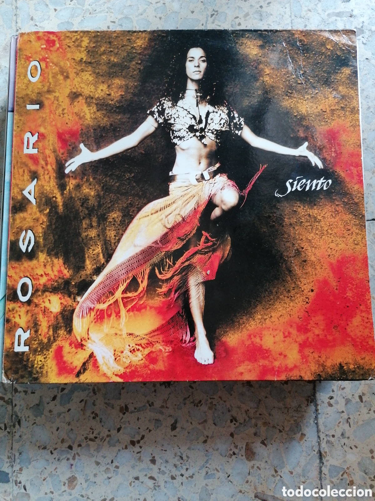 Discos de vinilo: LP ROSARIO SIENTO 1994 CON POSTER