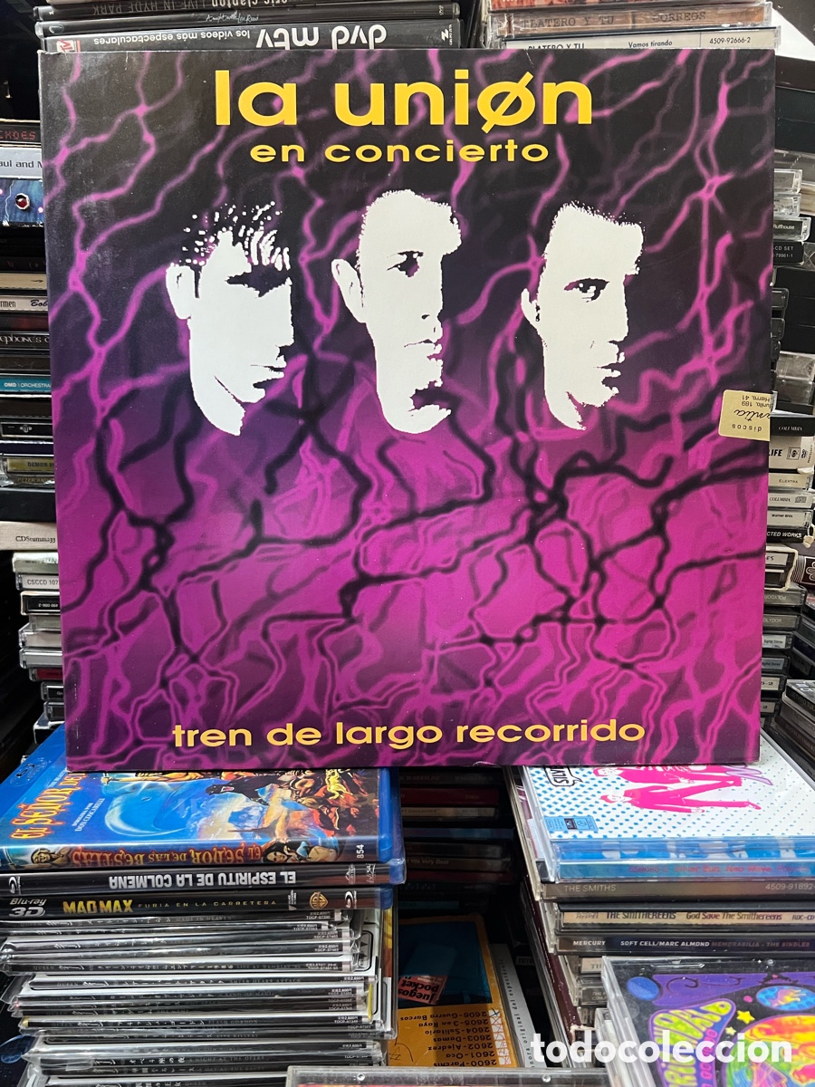 Discos de vinilo: La uni&oacute;n en concierto Tren de largo recorrido