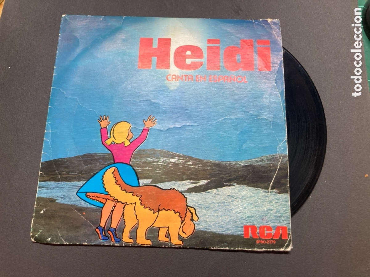 Discos de vinilo: Heidi canta en espa&ntilde;ol single