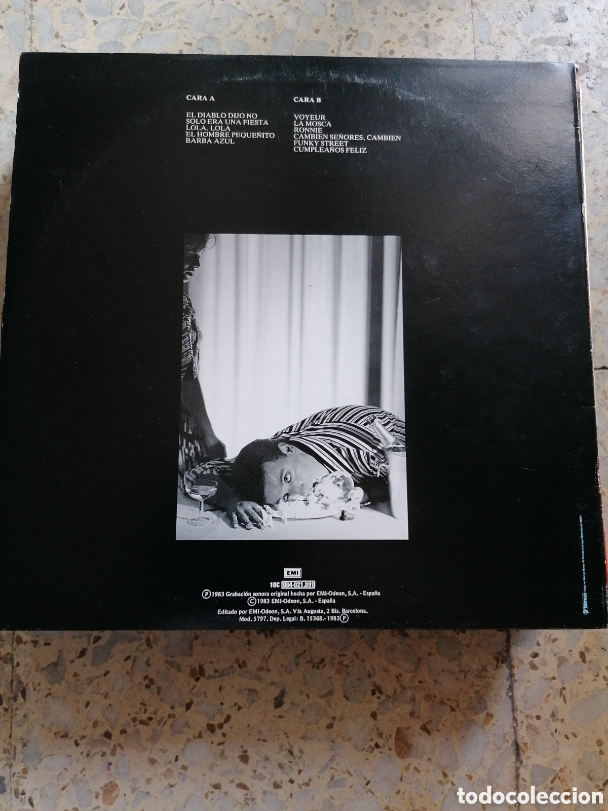 Discos de vinilo: LP ORQUESTA MONDRAGON CUMPLEA&Ntilde;OS FELIZ 1983 INSERT - Foto 2