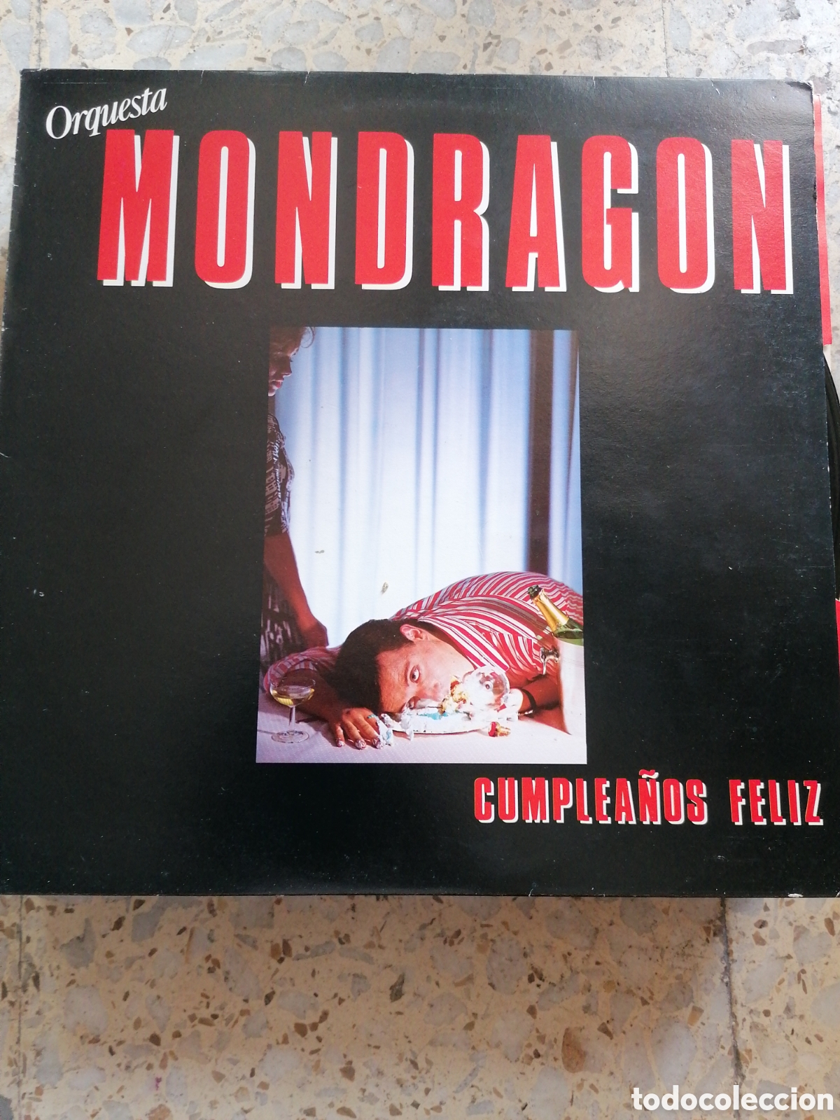 Discos de vinilo: LP ORQUESTA MONDRAGON CUMPLEA&Ntilde;OS FELIZ 1983 INSERT