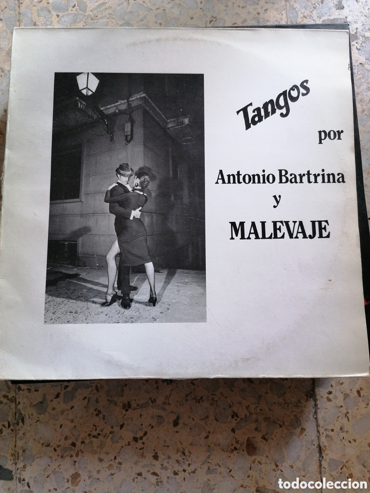 Discos de vinilo: LP ANTONIO BARTRINA MALEVAJE TANGOS 1985