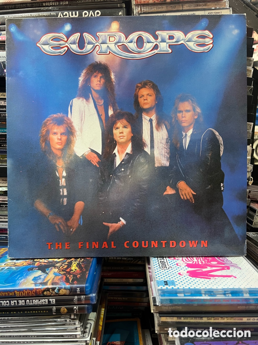Discos de vinilo: Europe The final countdown