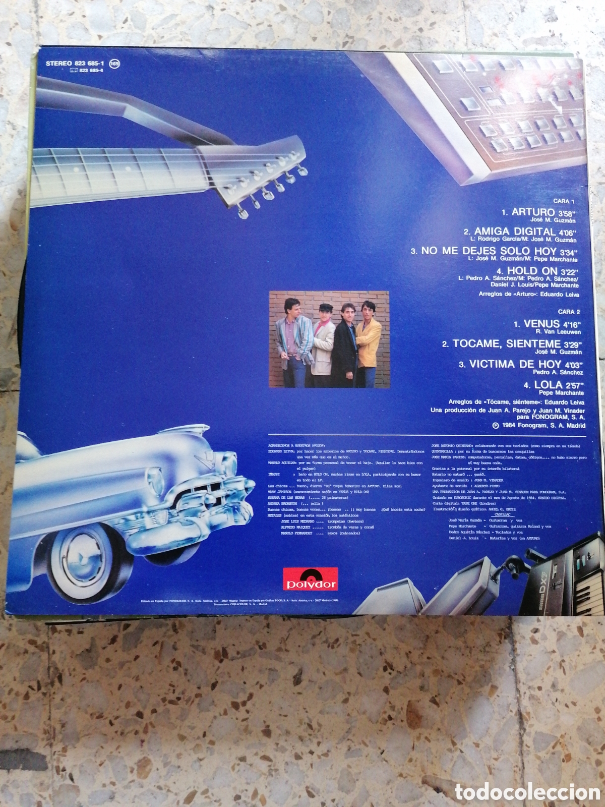 Discos de vinilo: LP CADILLAC FUNKYLLAC 1984 EX - Foto 2
