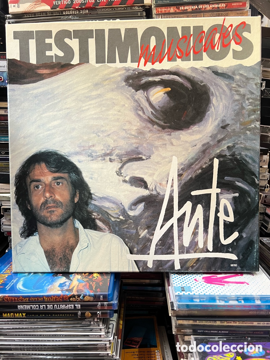 Discos de vinilo: Testimonios musicales Luis Eduardo Aute