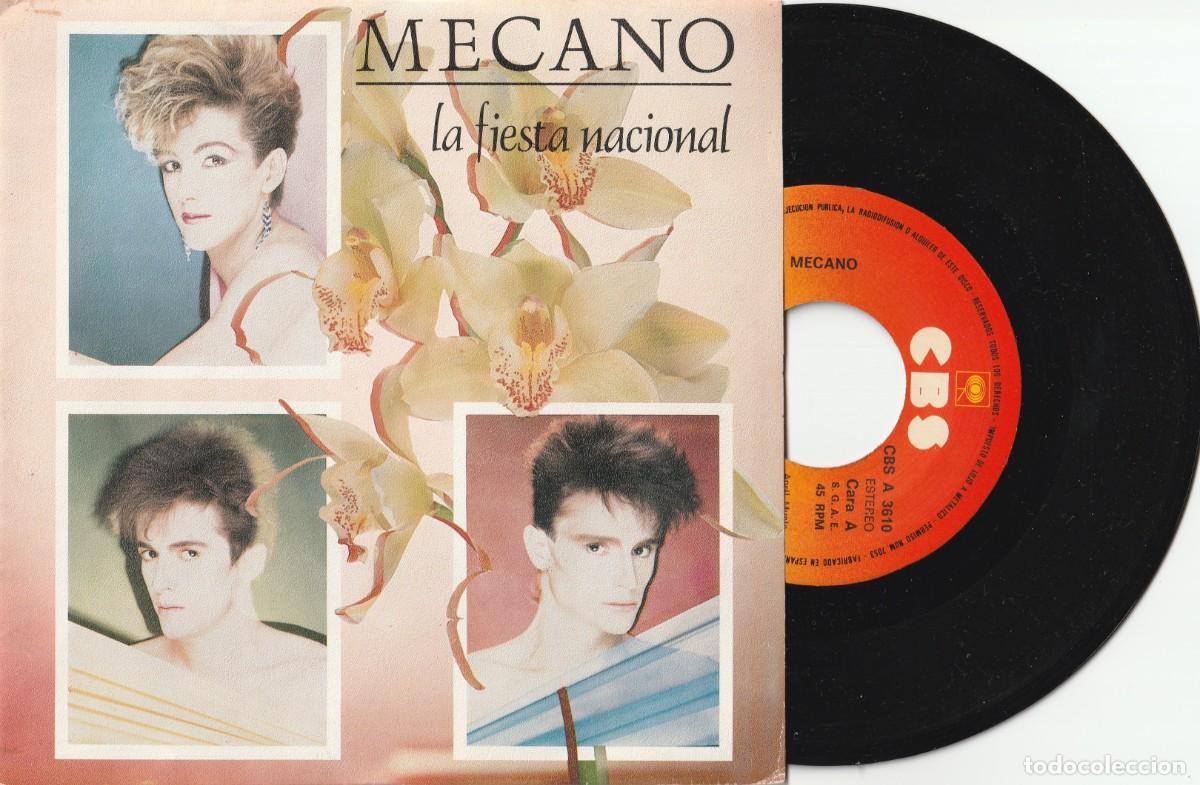 Discos de vinilo: MECANO - LA FIESTA NACIONAL + 1 (SINGLE CBS 1983)