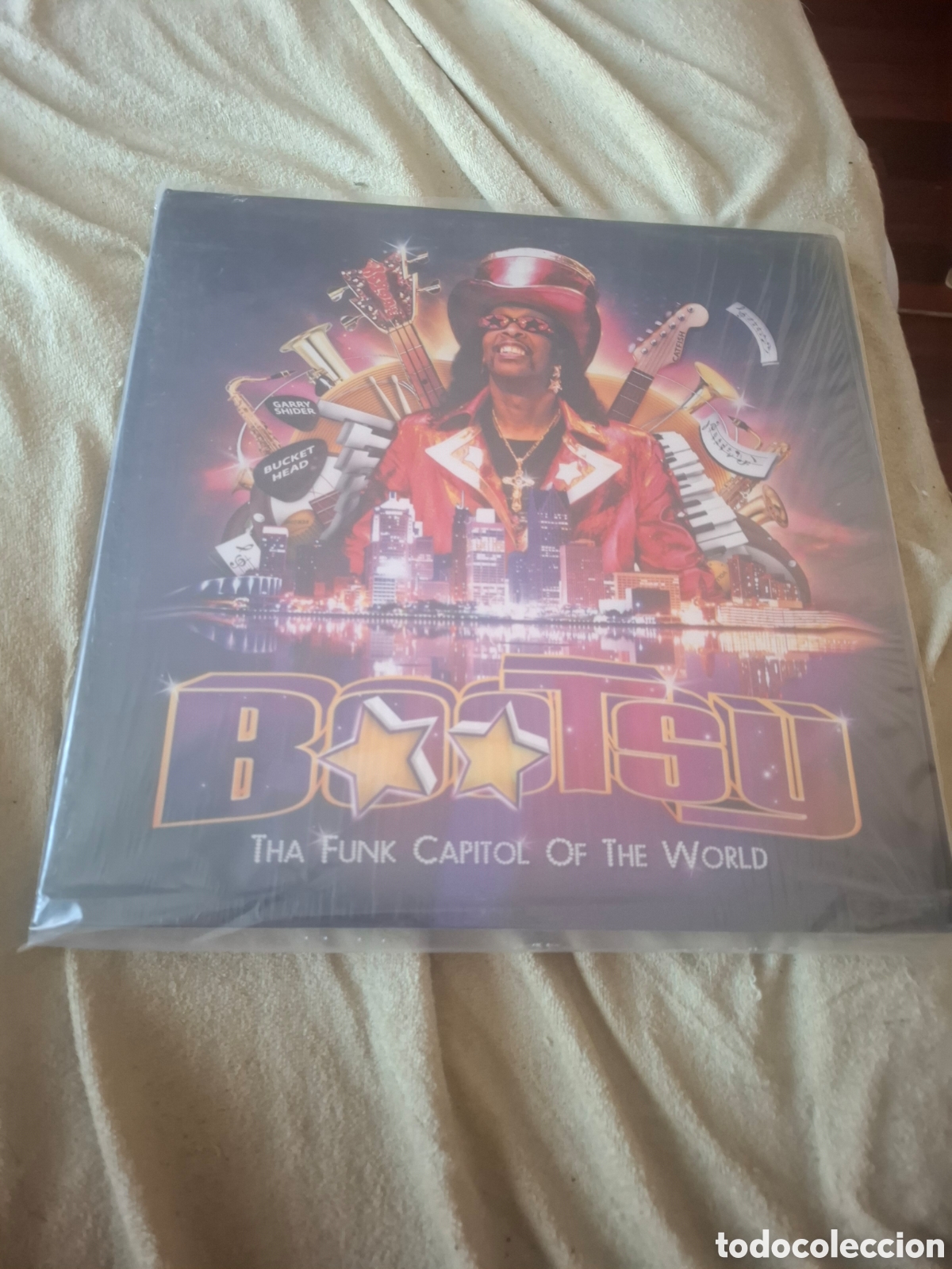 Discos de vinilo: Bootsy Collins. The Funk Capitol Of The World. 2LP
