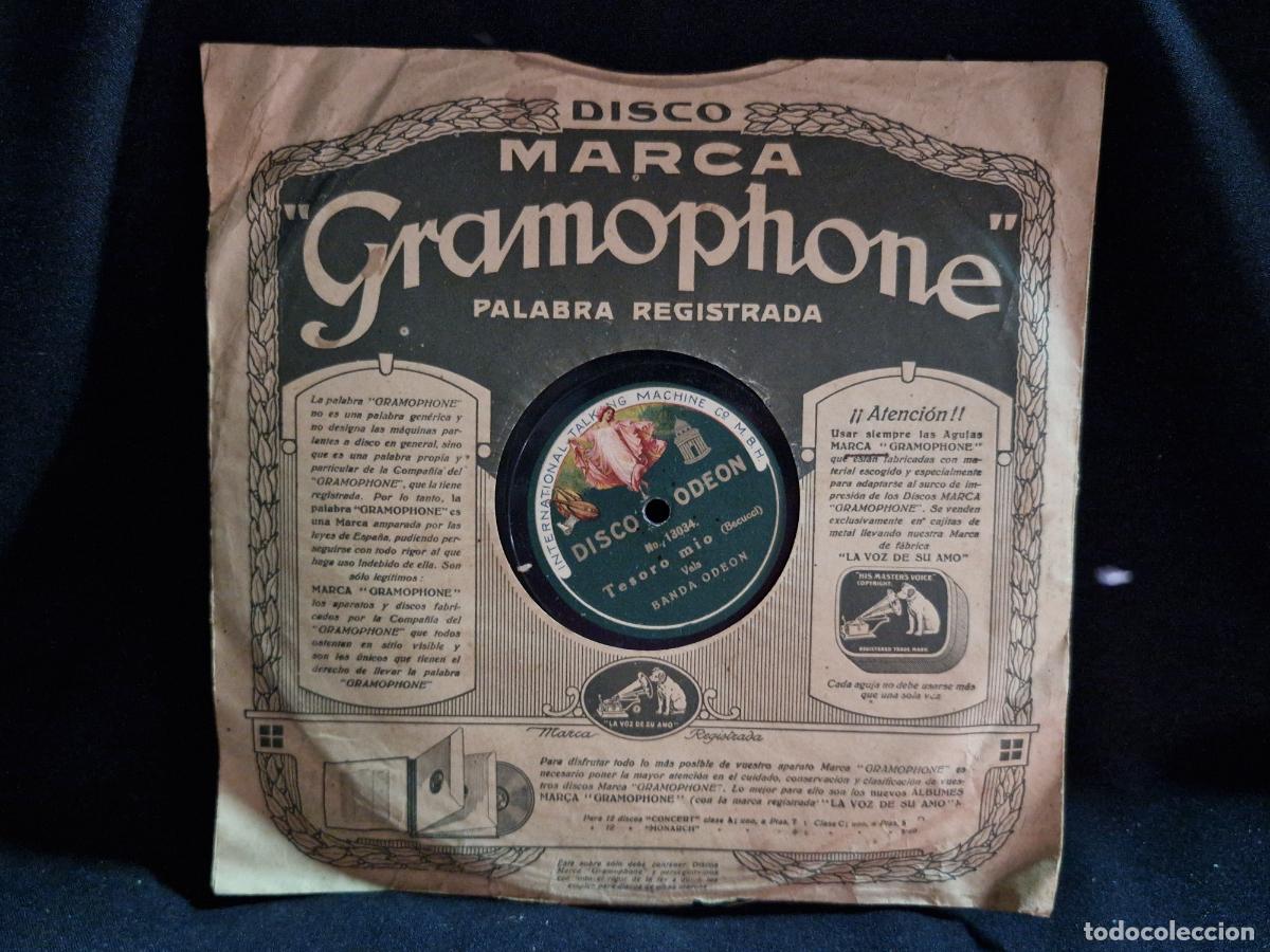 Discos de vinilo: SINGLE. TESORO MIO. VALS. BANDA ODEON.