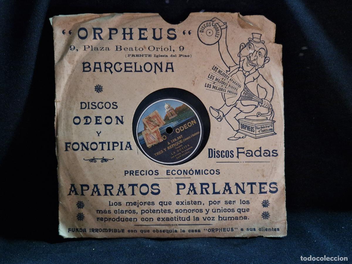Discos de vinilo: SINGLE. TRES Y REPIQUE. ZOMAICOIS Y BACHONTA. LA GOYITA.
