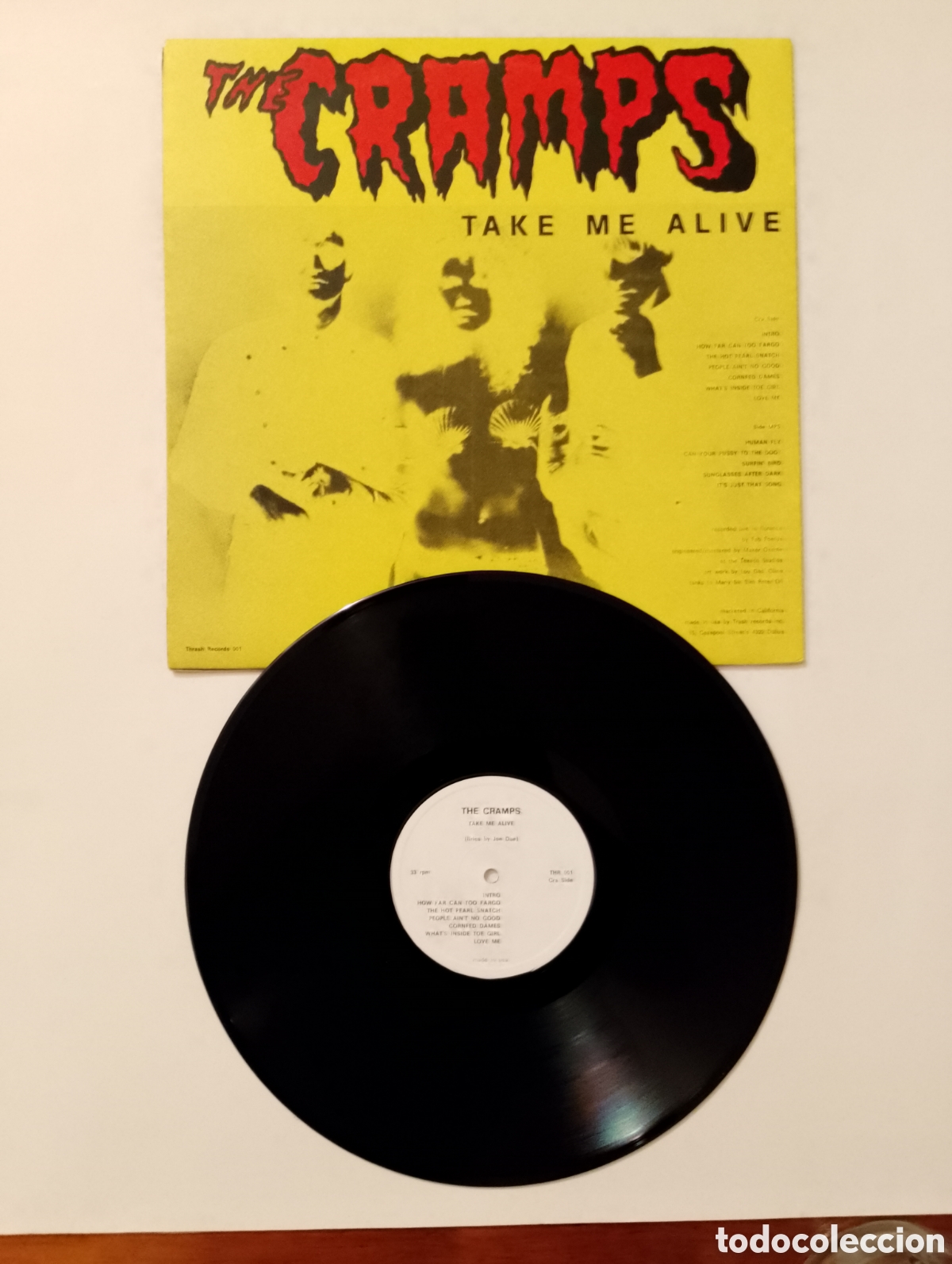 Discos de vinilo: The Cramps - TAKE ME ALIVE - Foto 4