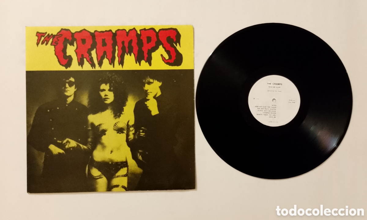 Discos de vinilo: The Cramps - TAKE ME ALIVE