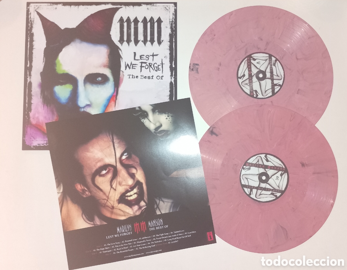 Discos de vinilo: Marilyn Manson - LETS WE FORGET 2Lp - Foto 2