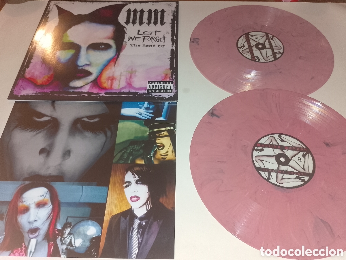 Discos de vinilo: Marilyn Manson - LETS WE FORGET 2Lp - Foto 5
