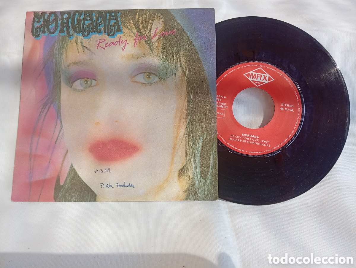 Discos de vinilo: MORGANA * READY FOR LOVE (MAX S-264)
