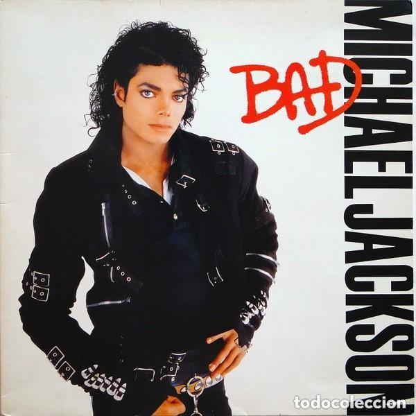 Discos de vinilo: MICHAEL JACKSON - BAD ..LP DE EPIC 1987 - HOLLAND - NUEVA EDICION - VINILO DE COLOR ROJO - NUEVO