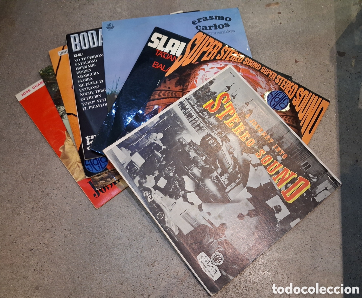 Discos de vinilo: LOTE DE 8 VINILOS LP DIFENTES GRUPOS.