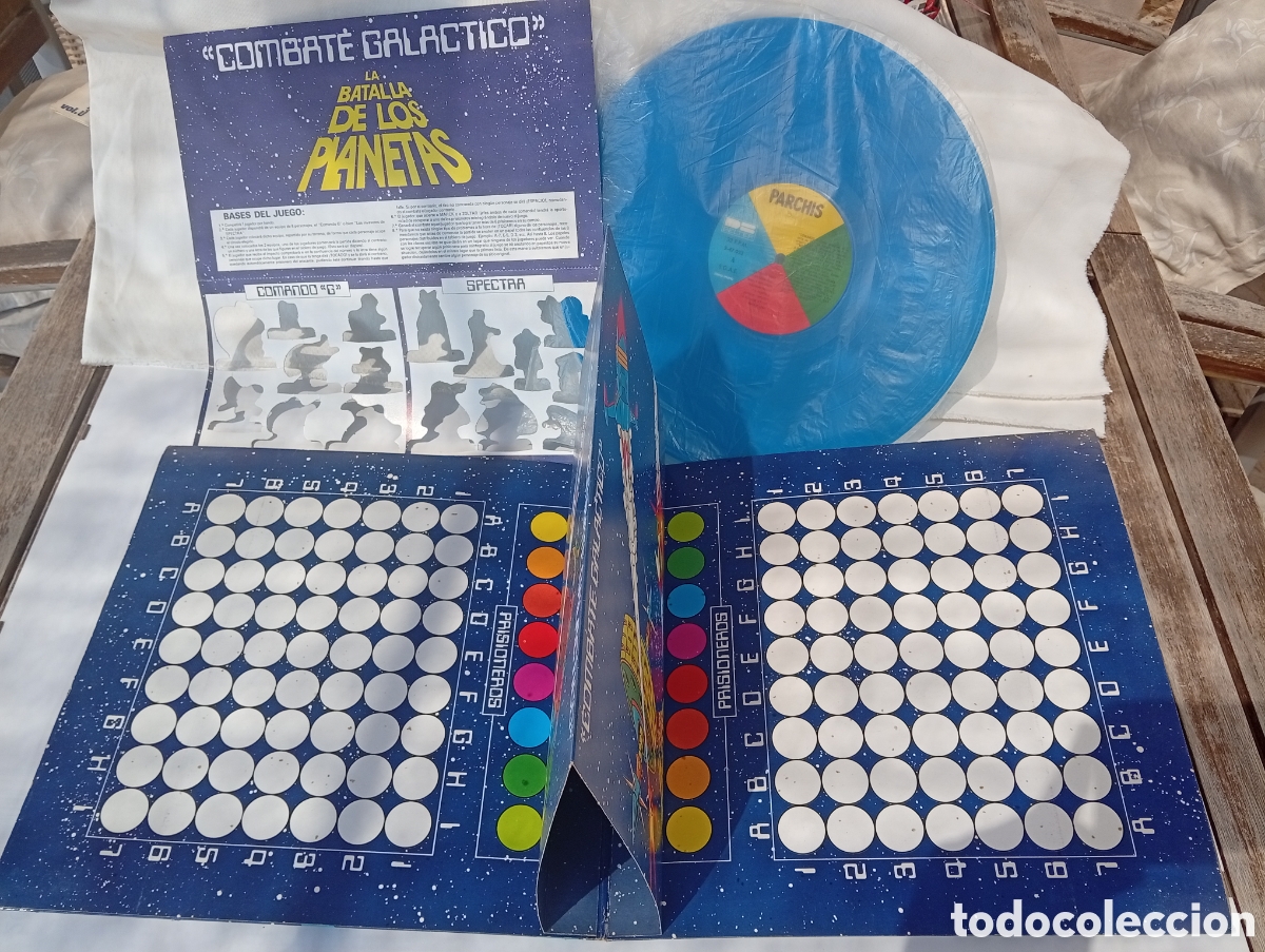 Discos de vinilo: PARCH&Iacute;S * COMANDO G (vinilo azul) BELTER