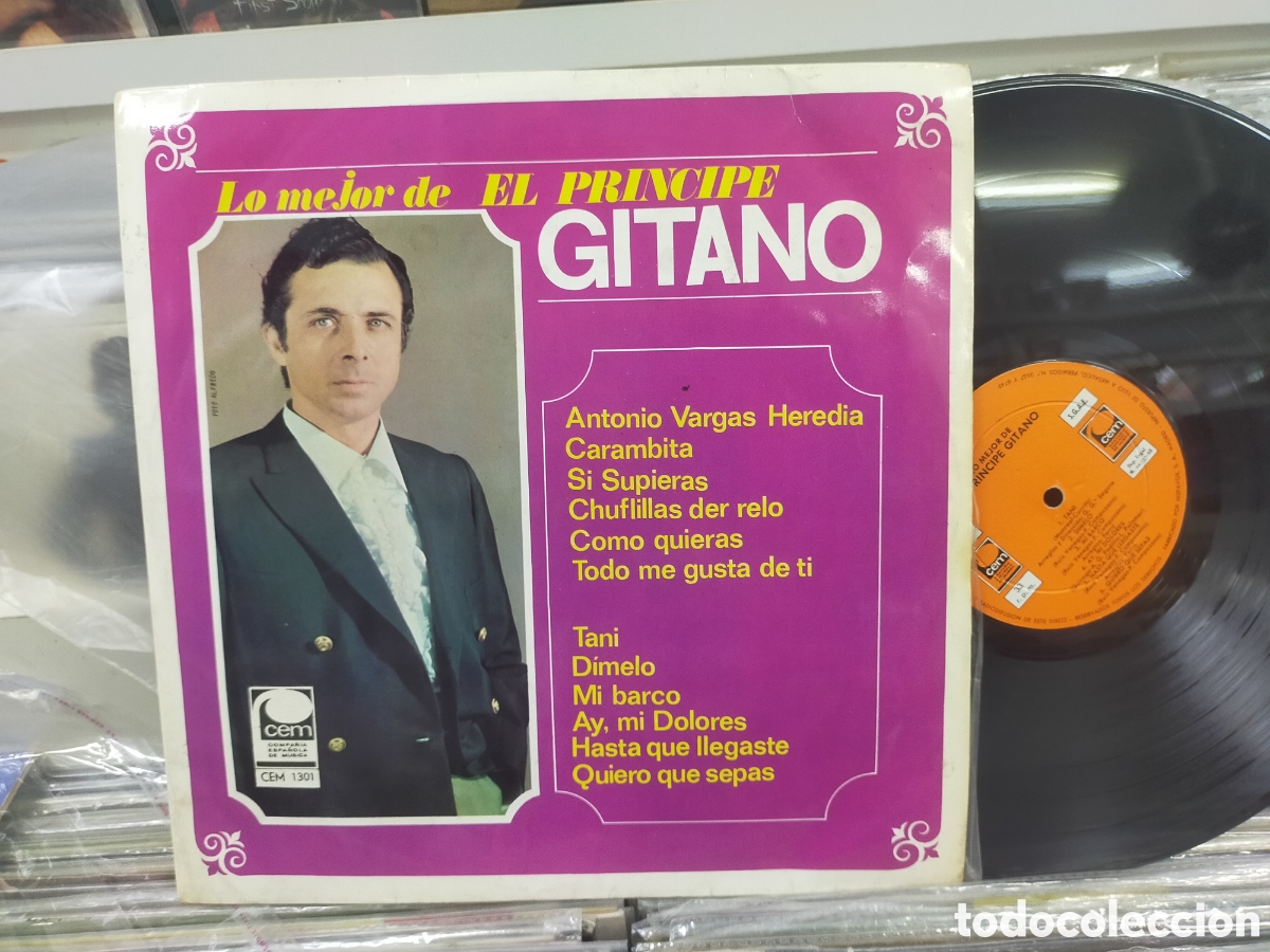 Discos de vinilo: Lo mejor de el pr&iacute;ncipe gitano lp 1968 escuchado