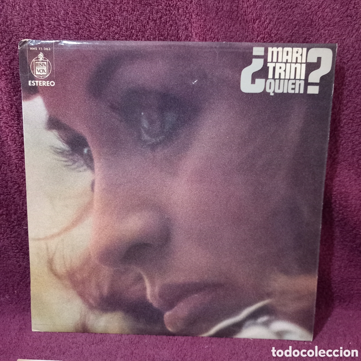 Discos de vinilo: LP MARI TRINI QUIEN? 1974 HISPAVOX(pocas se&ntilde;ales)