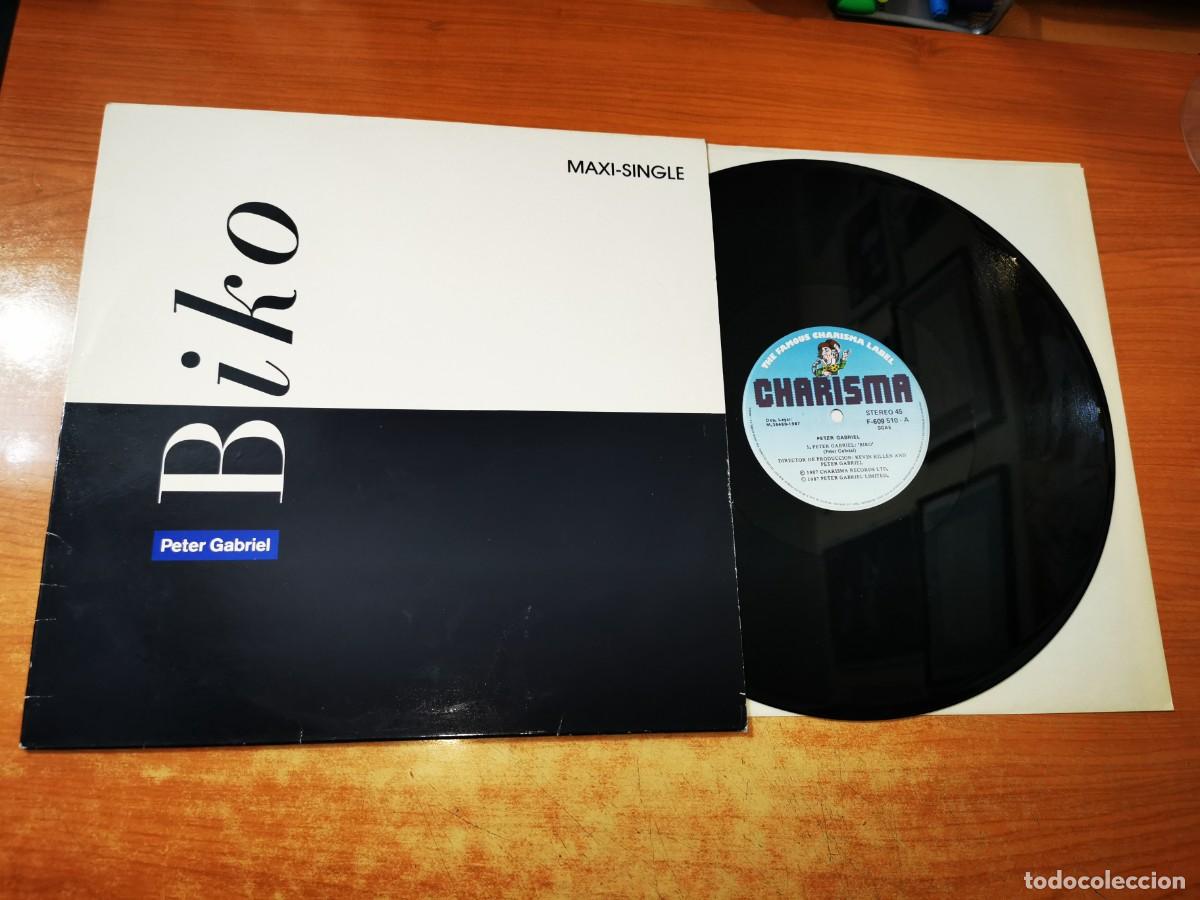 Discos de vinilo: PETER GABRIEL Biko 12&rdquo; MAXI SINGLE VINILO DEL A&Ntilde;O 1987 GENESIS CONTIENE 2 TEMAS