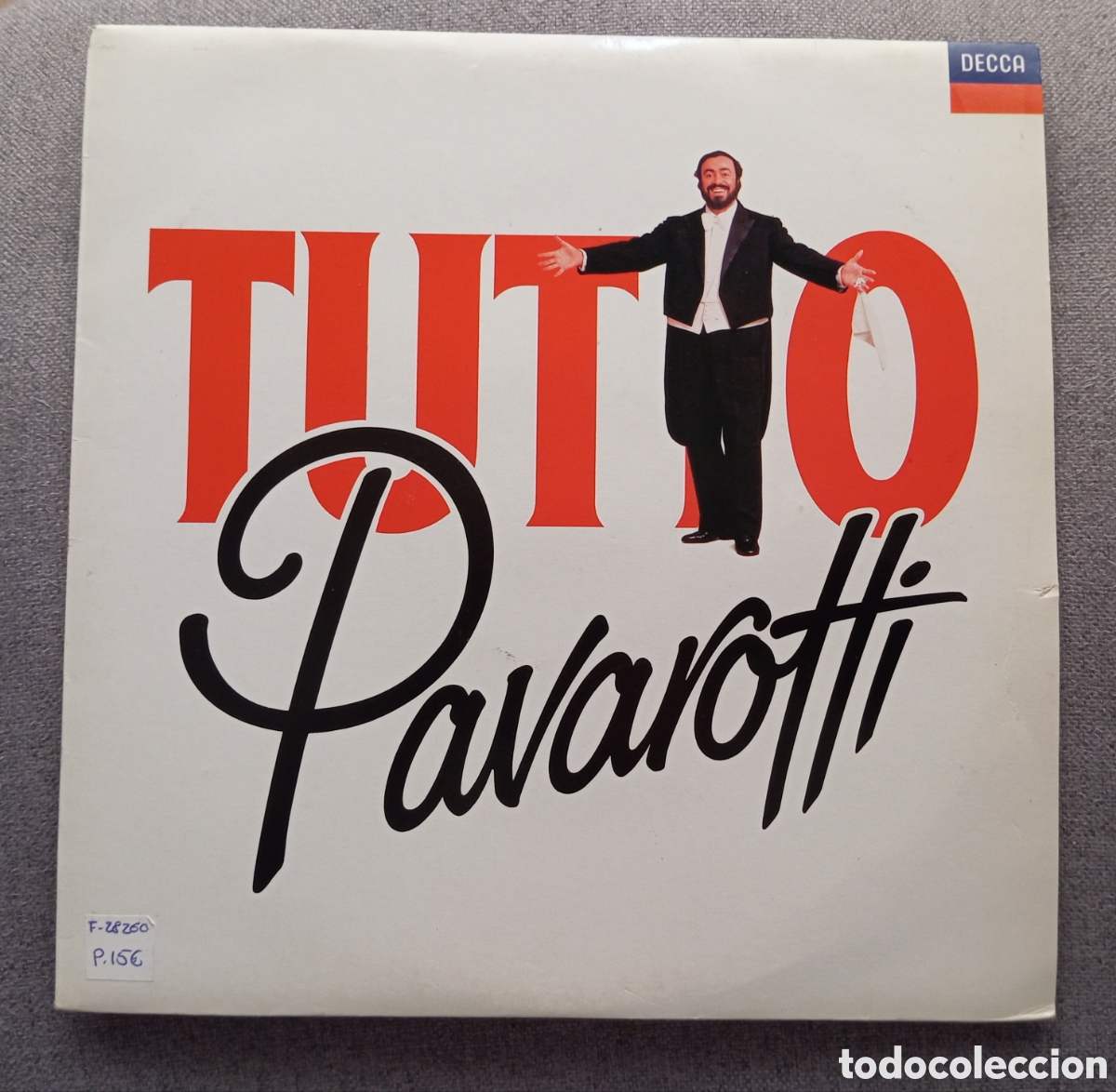 Discos de vinilo: VINILO TUTTO PAVAROTTI DECCA