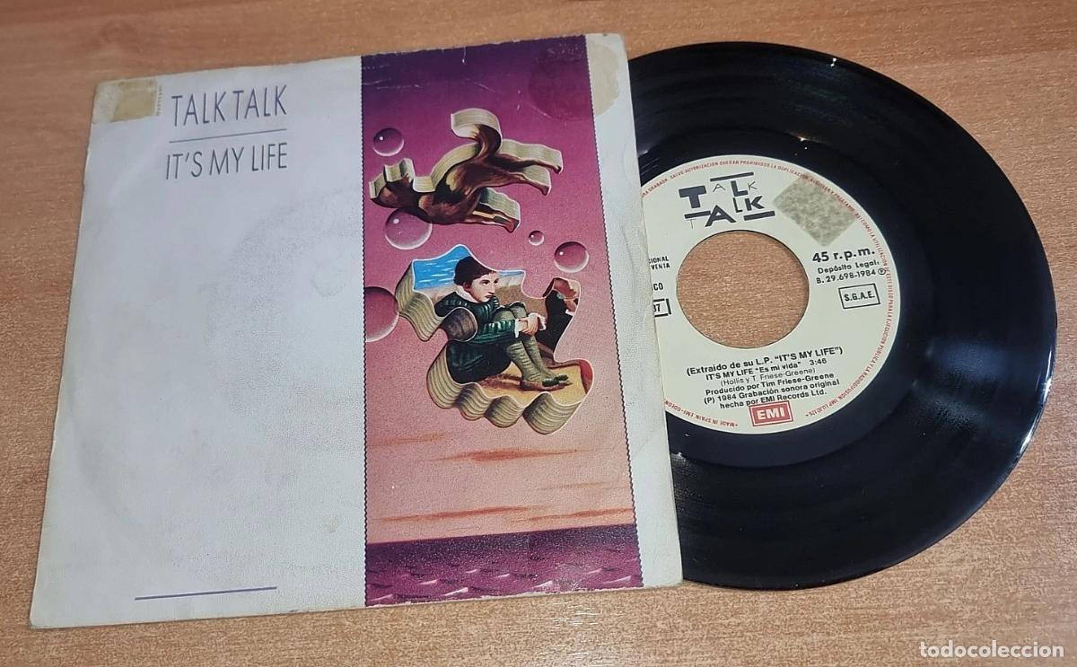 Discos de vinilo: TALK TALK It's my life 7&rdquo; SINGLE VINILO PROMO DEL A&Ntilde;O 1984 CONTIENE 2 TEMAS
