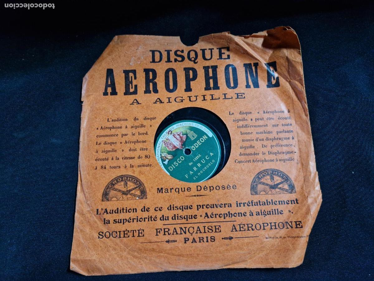 Discos de vinilo: SINGLE. FARRUCA. EL MOCHUELO.