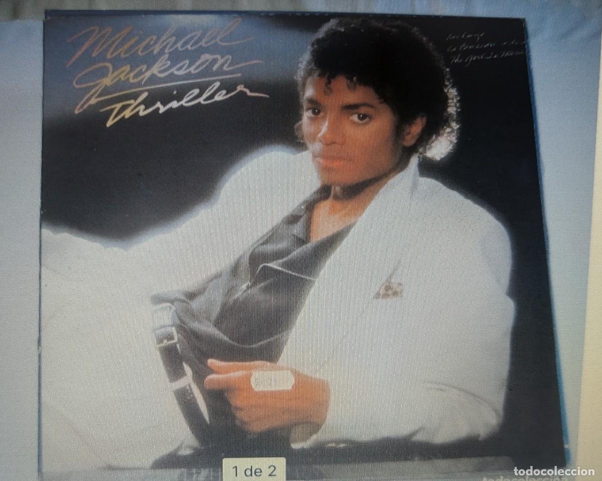 Discos de vinilo: MICHAEL JACKSON - THRILLER ..LP DE EPIC..1&ordf; ED. ESPA&Ntilde;OLA 1982 - GATEFOLD ..INCLUYE THE GIRL IS MINE