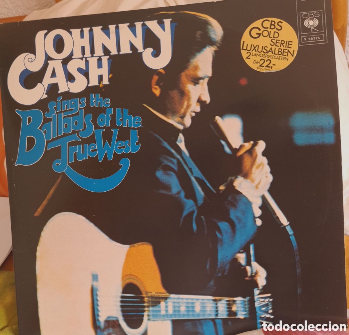 Discos de vinilo: JOHNNY CASH *DOBLE* SINGS THE BALLADS OF THE TRUE WEST
