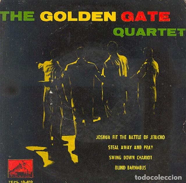 Discos de vinilo: The Golden Gate Quartet &ndash; Joshua fit the battle of Jericho + 3 &ndash; VSA 13.419 &ndash; 1960