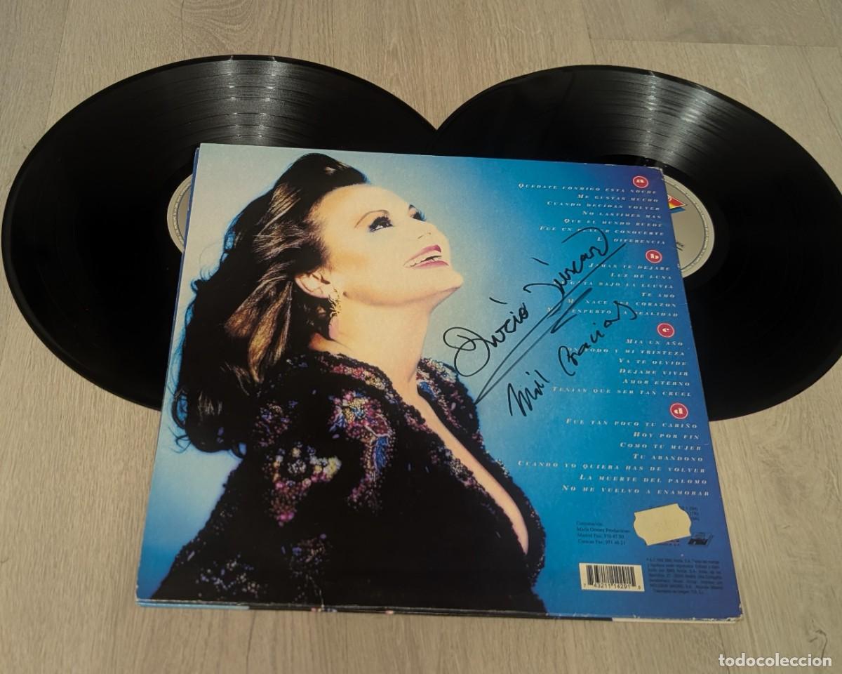 Discos de vinilo: ROCIO DURCAL - MIS MEJORES CANCIONES - GATEFOLD - ARIOLA - MUY RARO EN VINILO - 1992 ..FIRMADO.