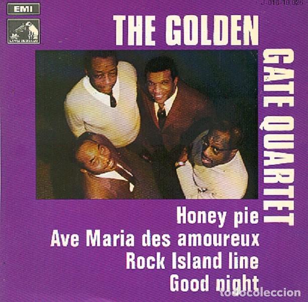 Discos de vinilo: The Golden Gate Quartet &ndash; Honey Pie (Beatles); Rock Island Line; Good night+1 &ndash; VSA 10.126 &ndash; 1969