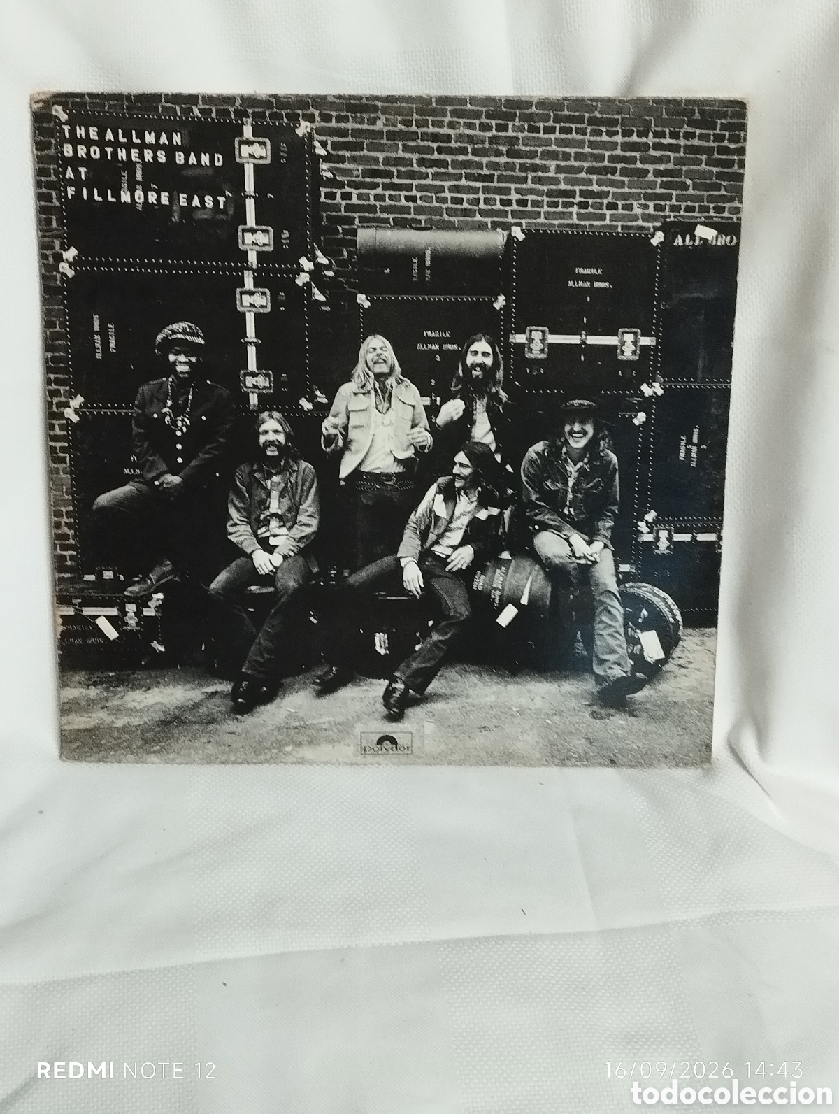 Discos de vinilo: THE ALLMAN BROTHERS BAND AT FILLMORE EAST